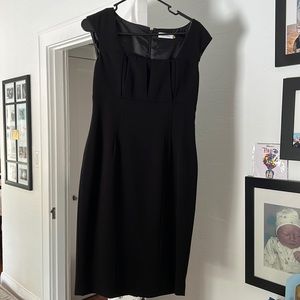 Simple black Calvin Klein dress